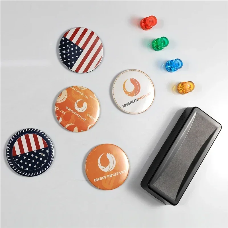 Button Badge Blank - 빈 소프트 자석 냉장고 자석 배지