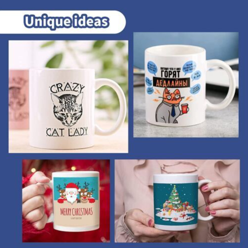 HTVRONT 승화 머그컵, 백색 세라믹 승화컵, 커피 - Sublimation Mug White 리뷰 및 가격