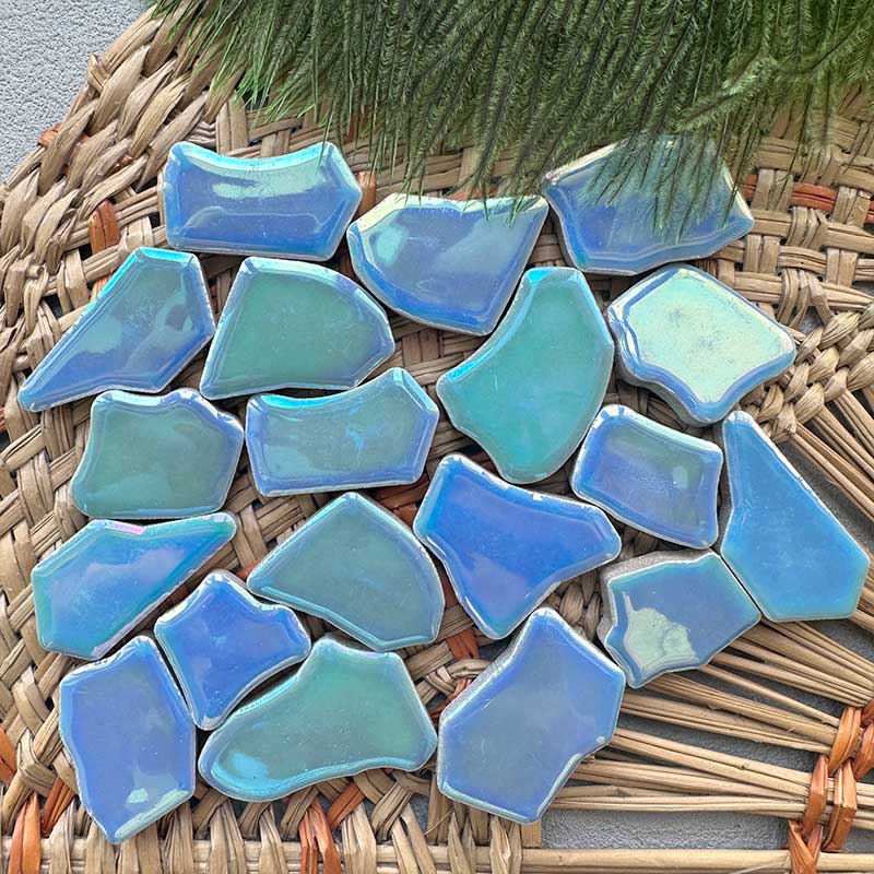 100g 불규칙한 세라믹 모자이크 타일 멀티 컬러 모자 - Ceramic Tile Blank 리뷰 및 가격